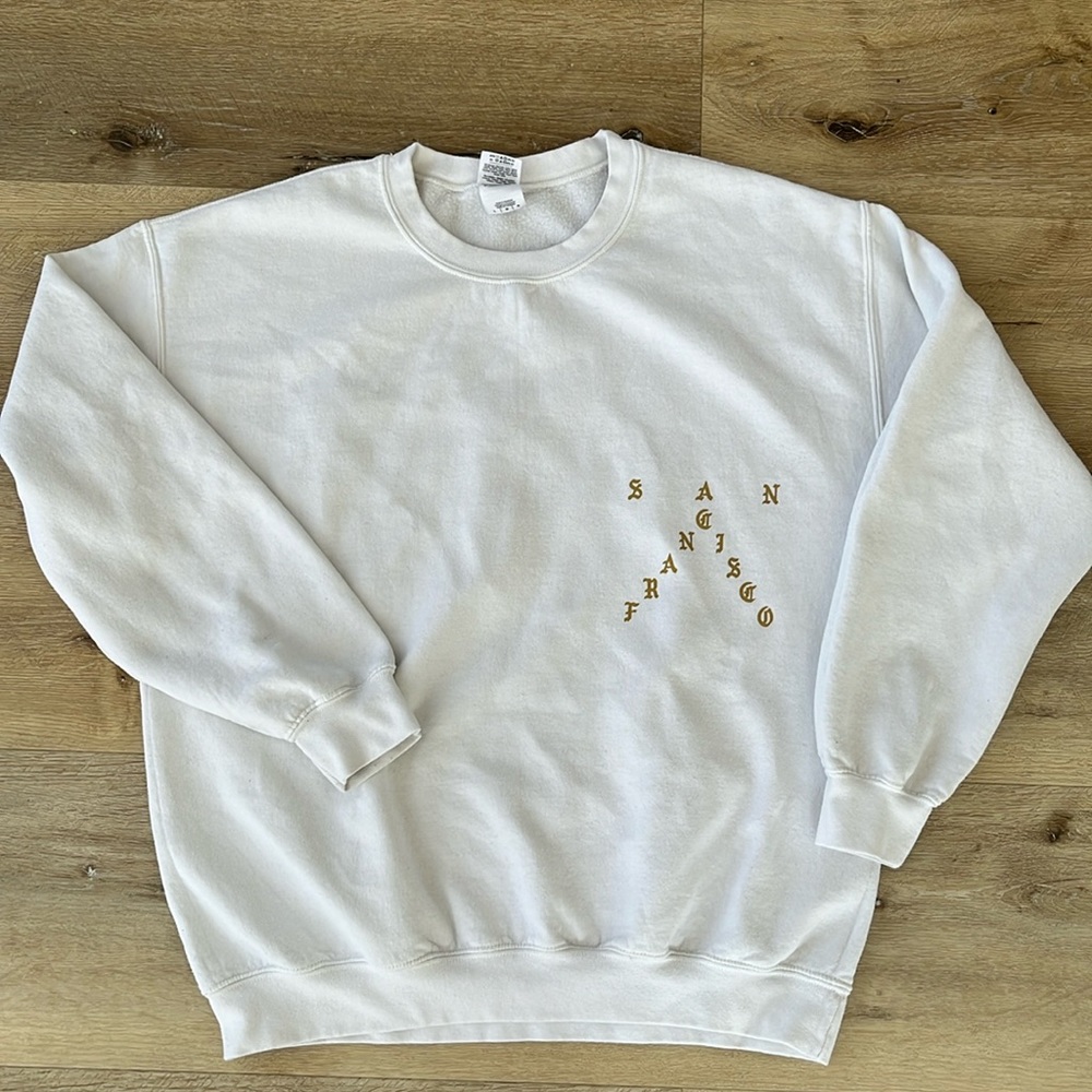 Kanye West authentic Saint Pablo Los Angeles pullover sweatshirt L